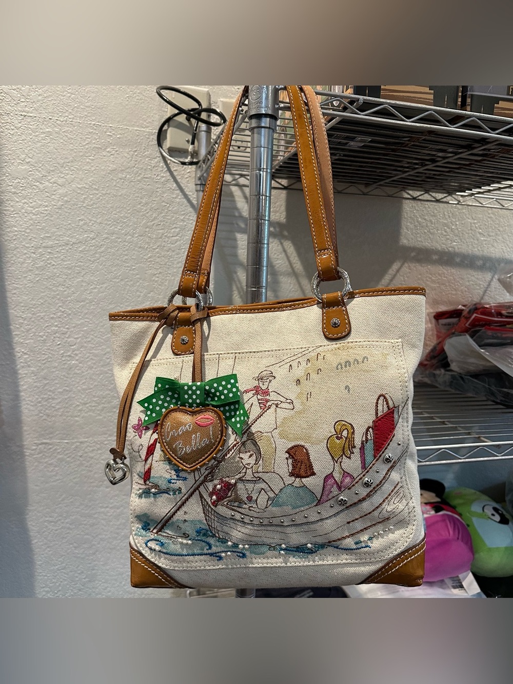 Brighton Giada Venice Italy Shoulder Bag - DAMAGED